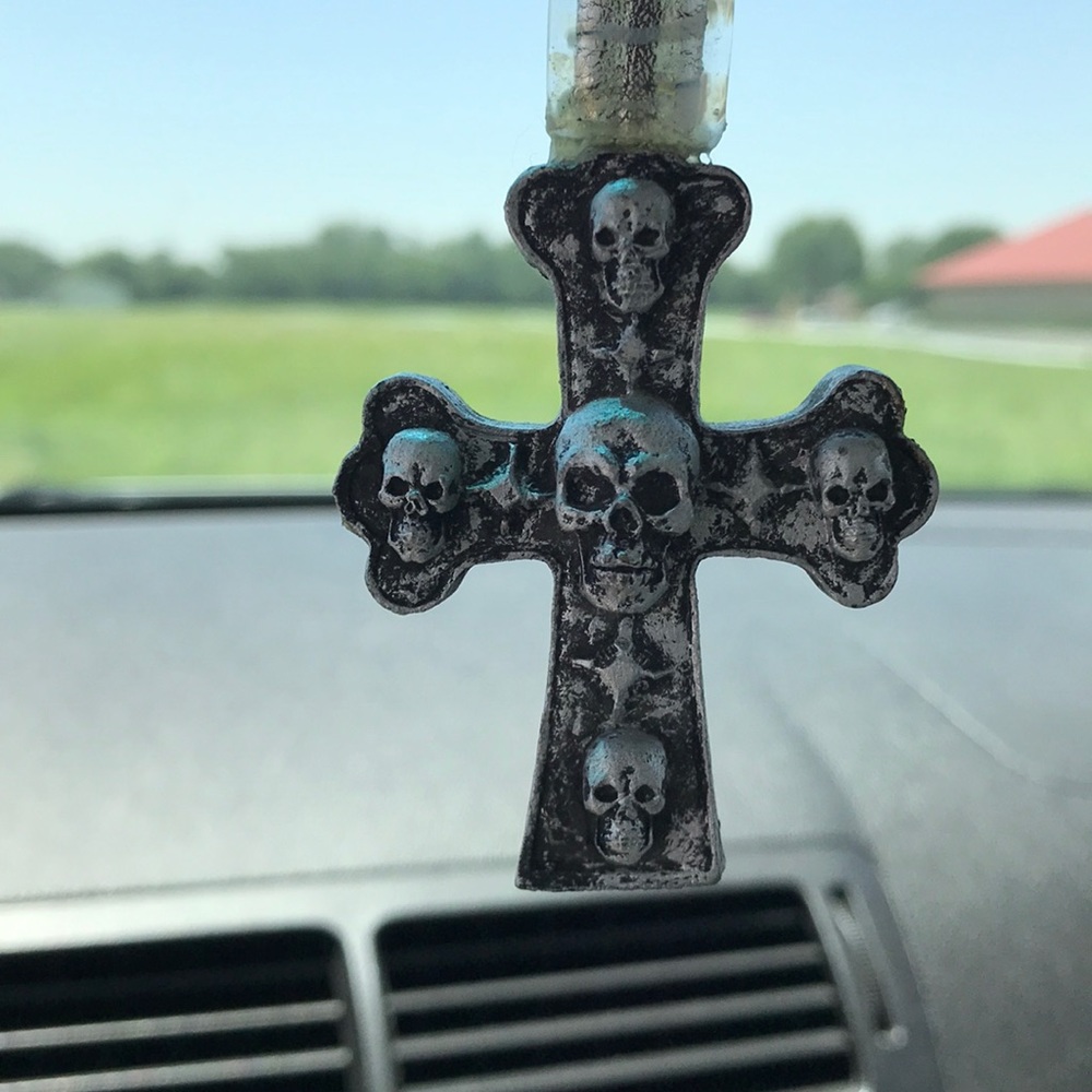 Rear view mirror decoration